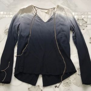 Maje long sleeve blouse